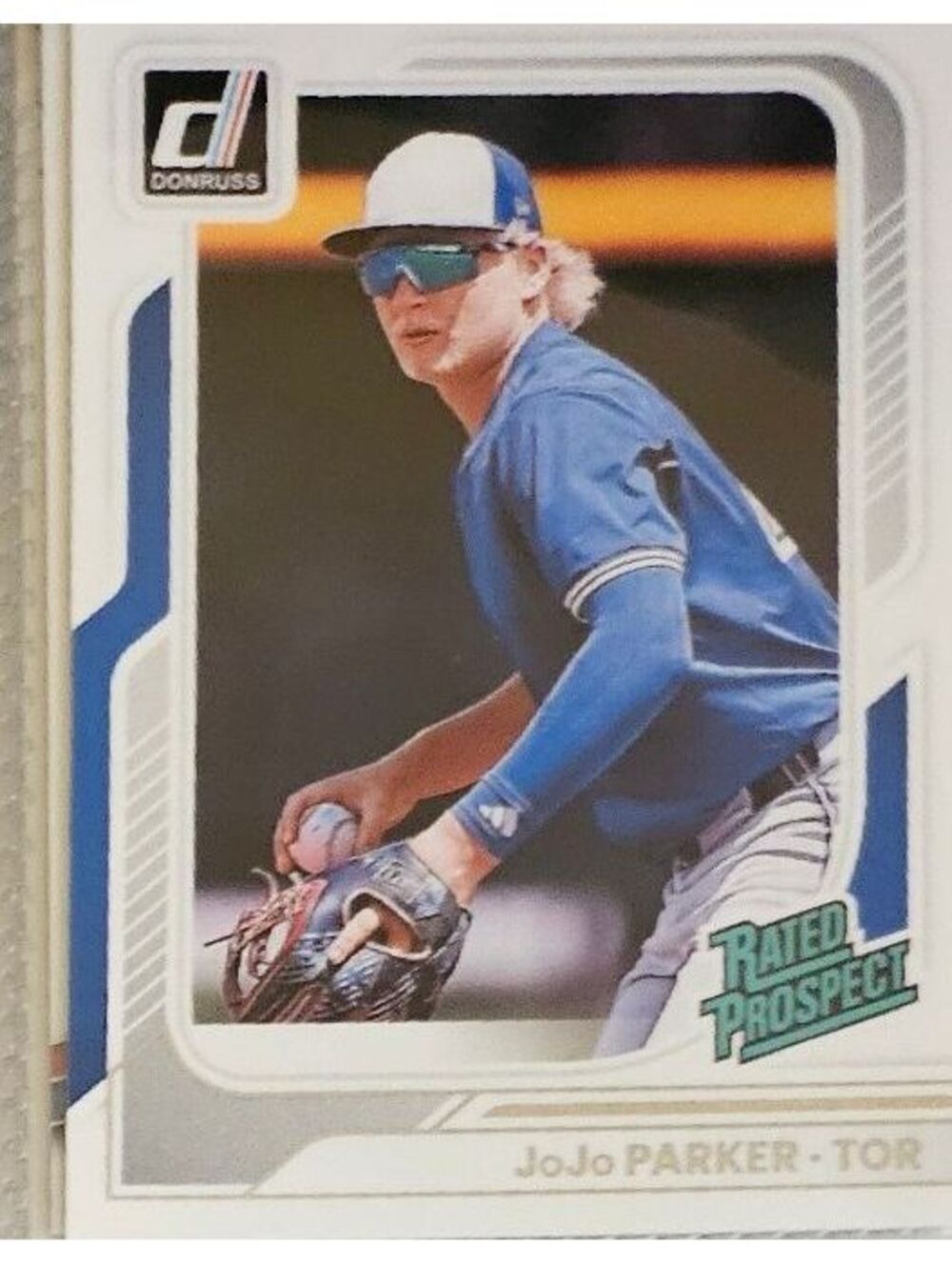 Jojo Parker (Rated Prospect) #115 - 2026 Panini Donruss - Toronto Blue Jays